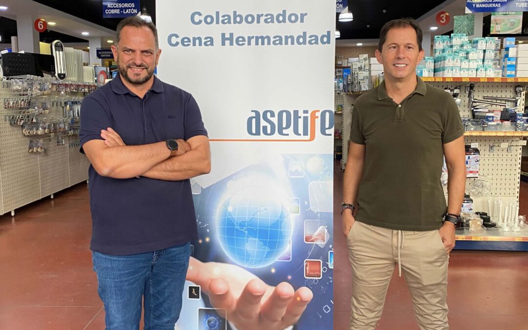Comercial Durma patrocinador plata cena de hermandad ASETIFE