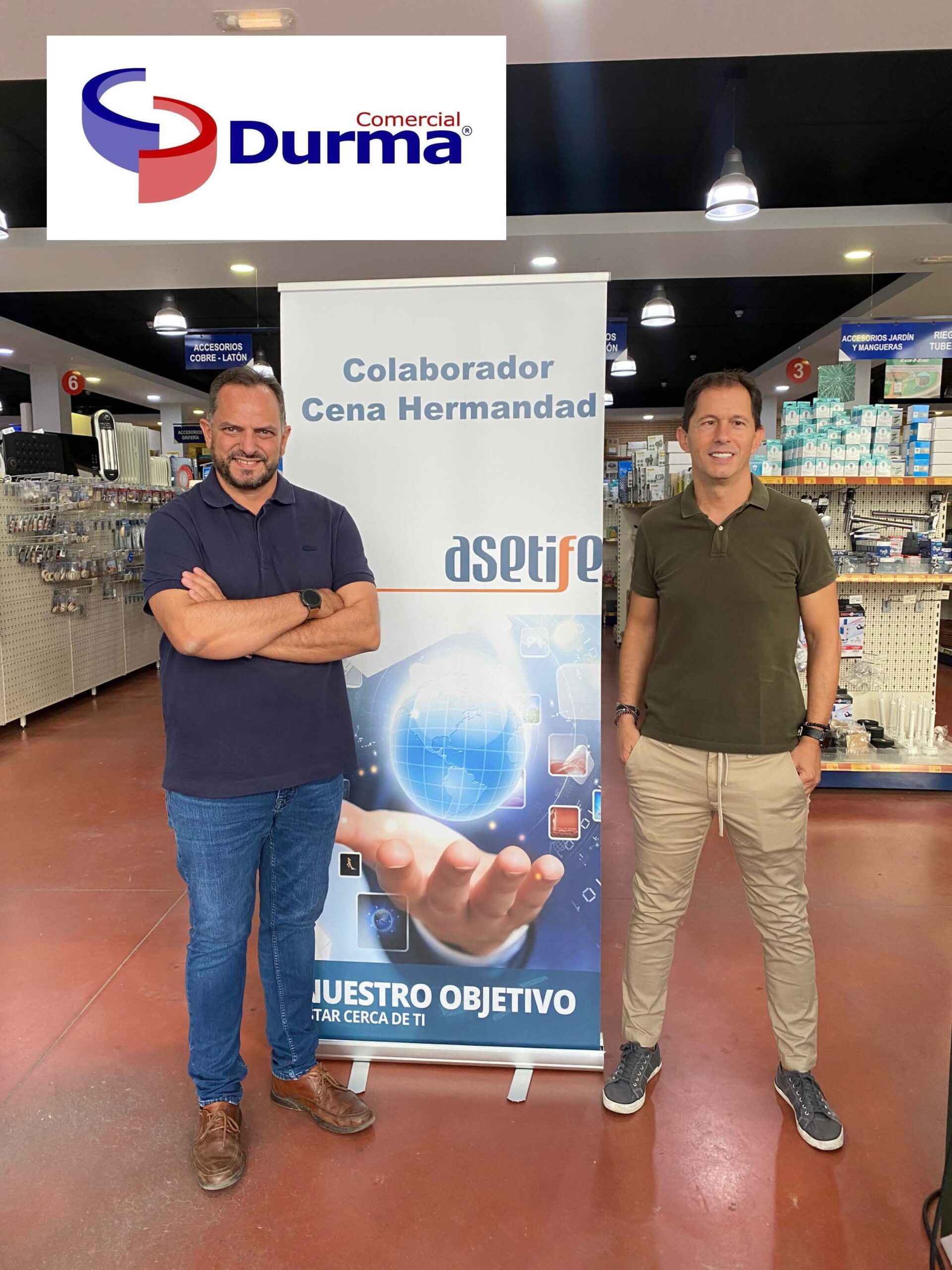 16 scaled - Comercial Durma patrocinador plata cena de hermandad ASETIFE