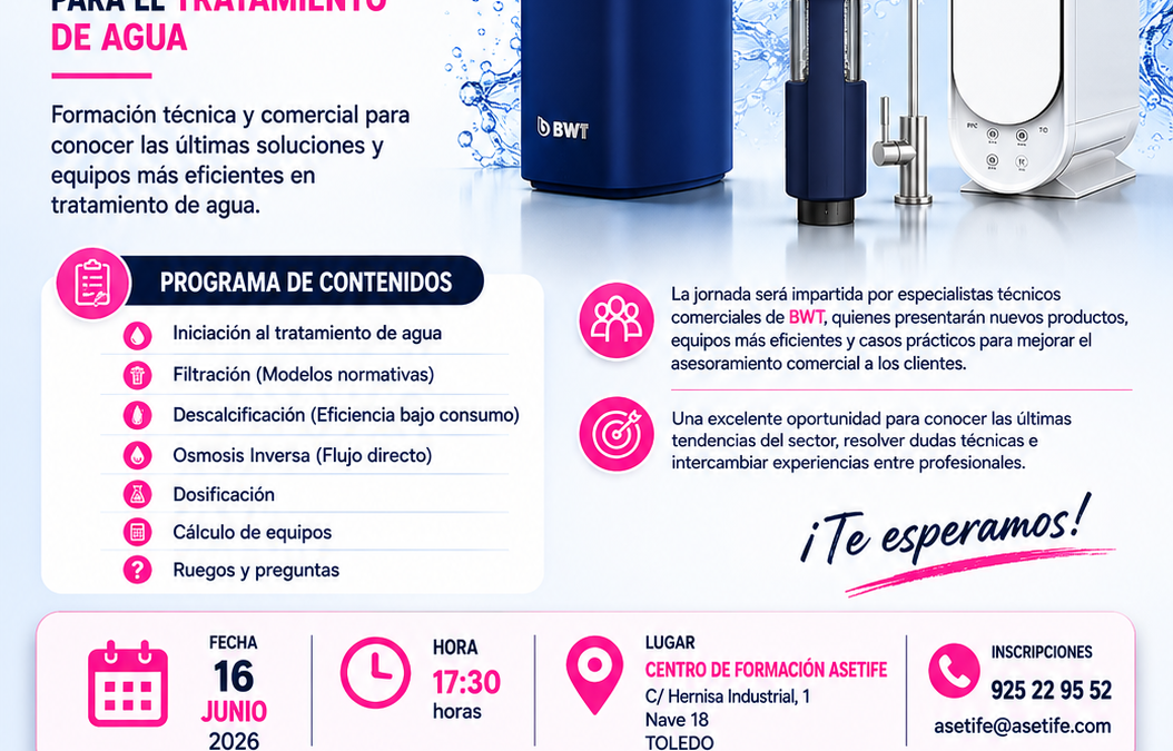 Jornada Técnica y Comercial ASETIFE – BWT