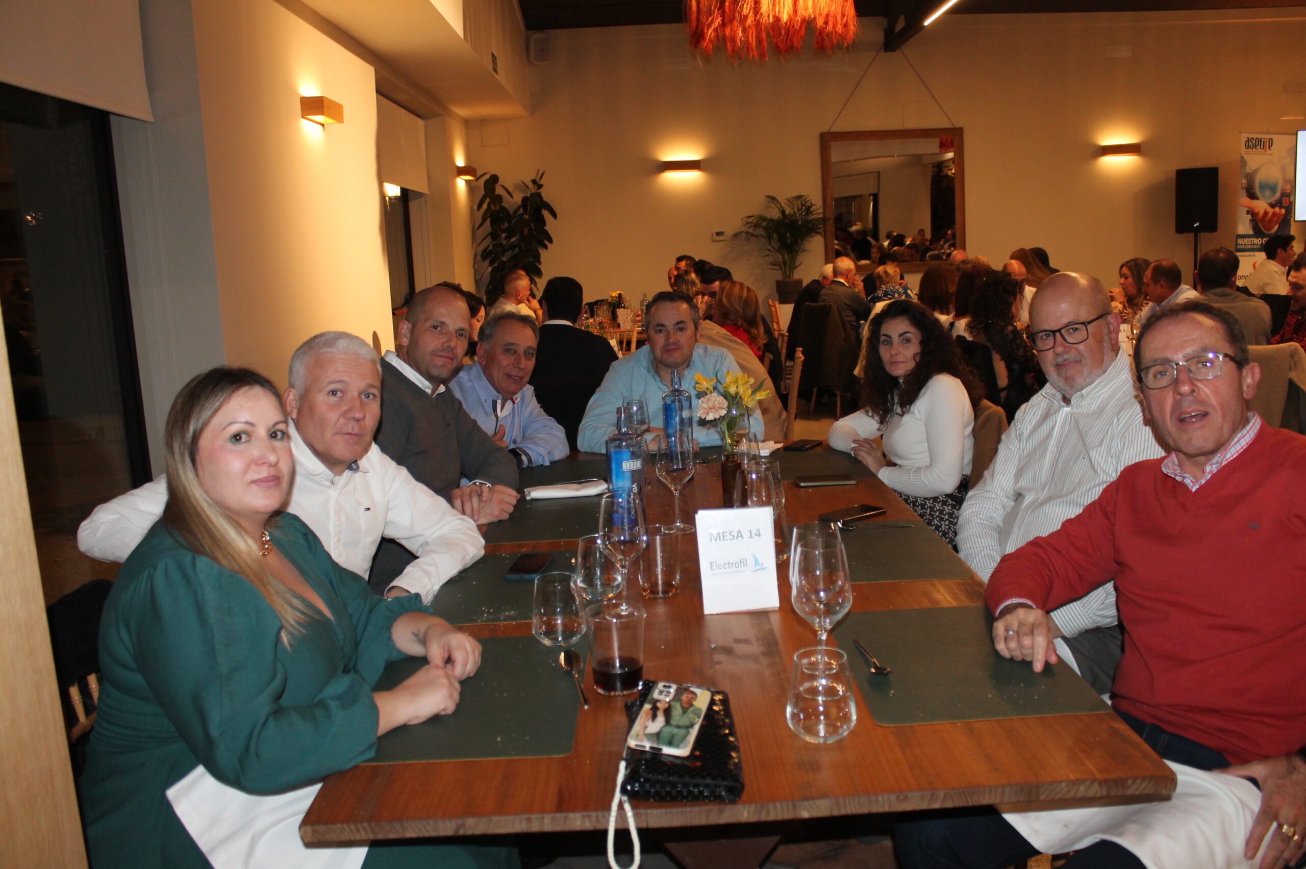 IMG 3276 scaled - ELECTROFIL, patrocinador de la cena de Hermandad de ASETIFE