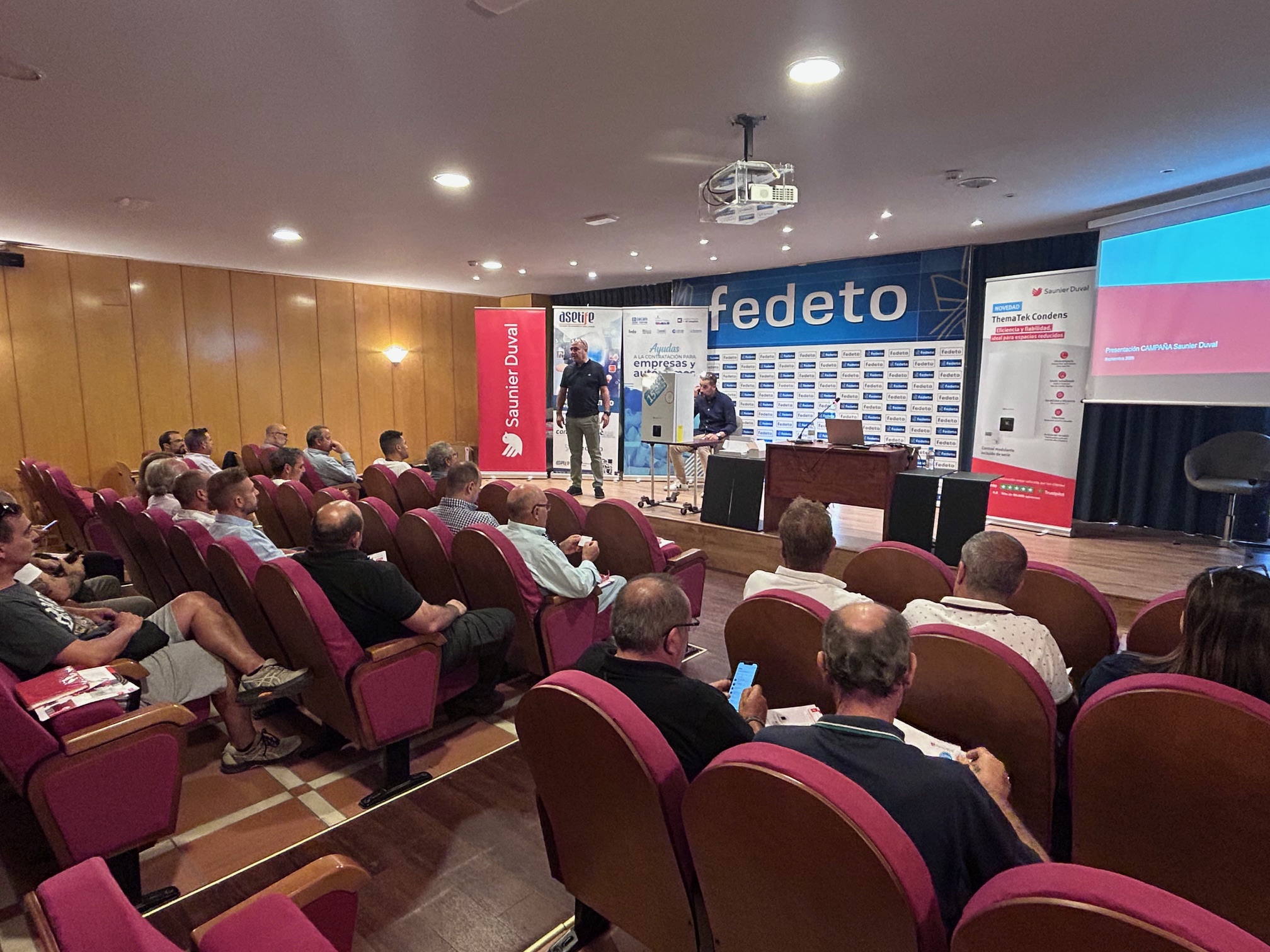 IMG 3462 - Jornada Saunier Duval presentación nueva caldera de GAS