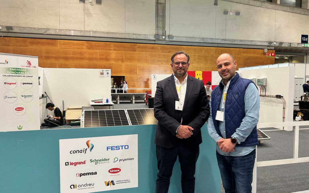 Asetife presente en los Spain Skills