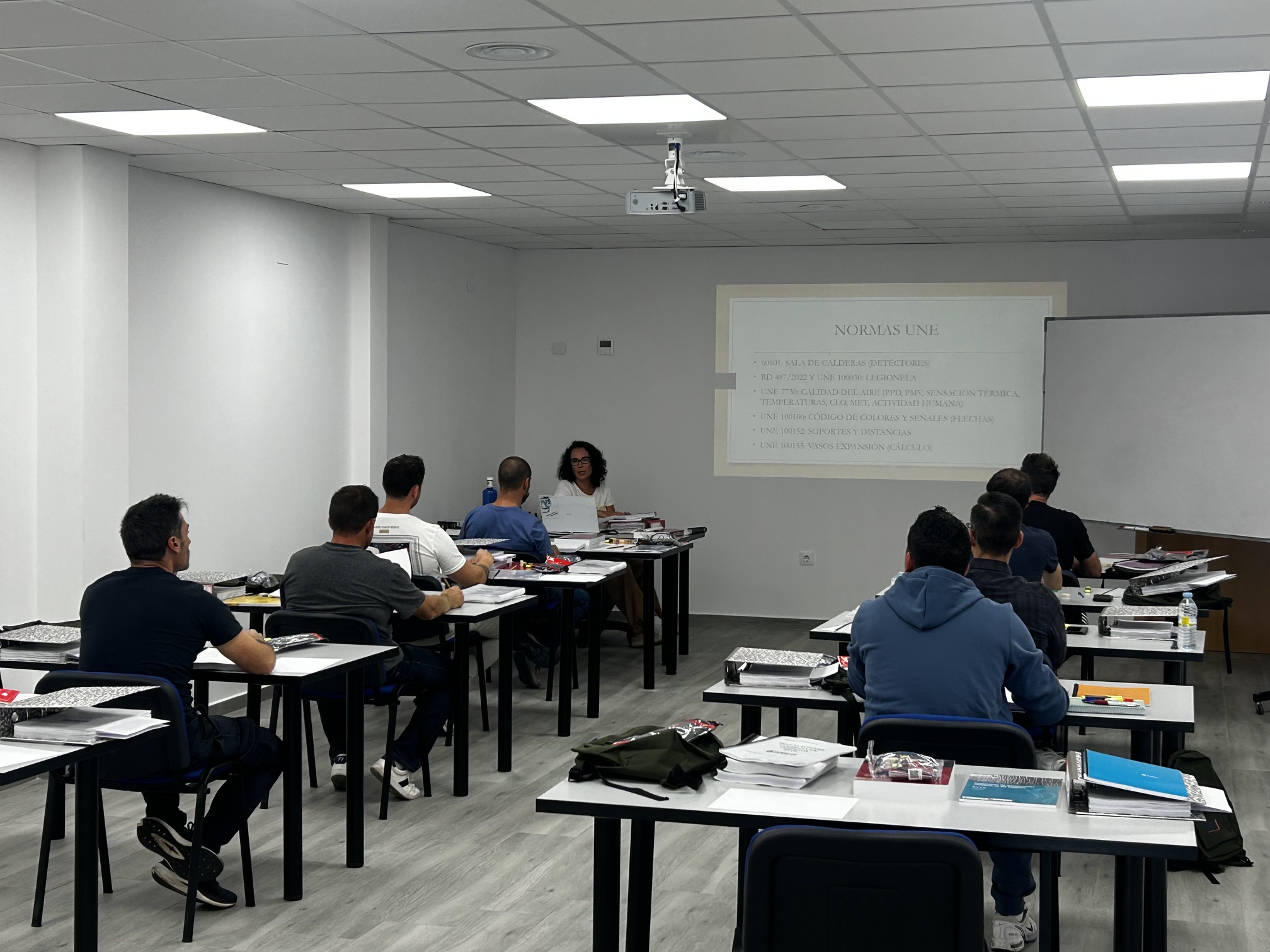 IMG 9446 - ASETIFE inicia un nuevo curso de RITE y Gases Fluorados