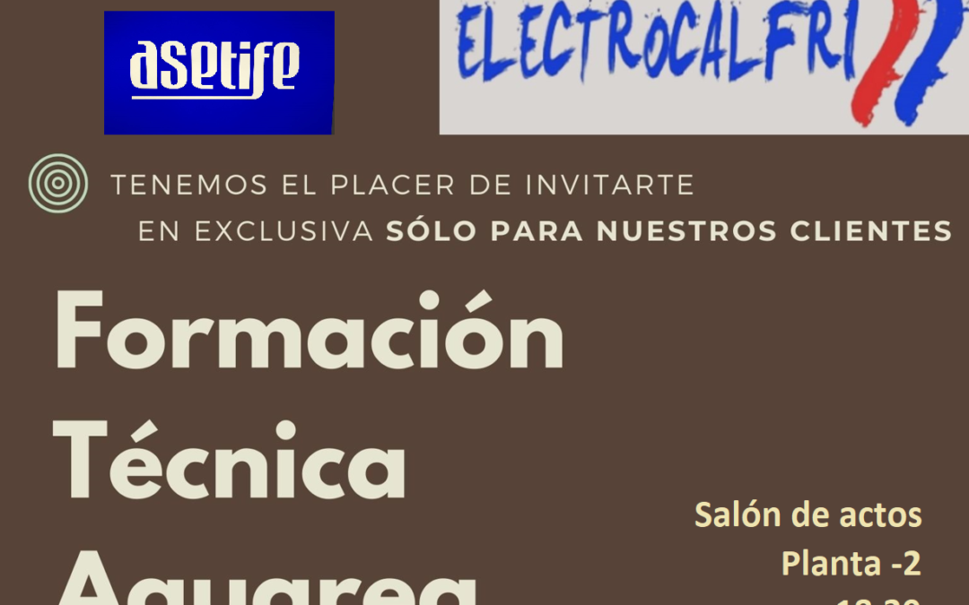 Jornada técnica Aquarea, Panasonic-Electrocalfri